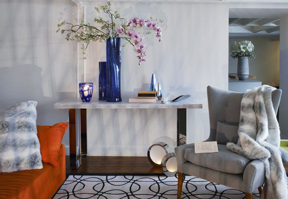 Un salón naranja y azul 9 Un salón naranja y azul