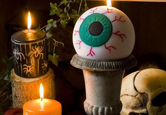 Velas terroríficas para halloween