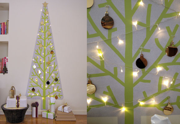 Árboles de Navidad planos