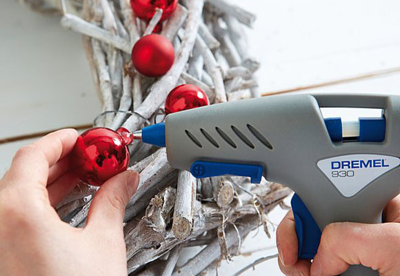 Una corona de ramas, navideña