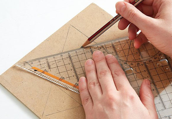 Una corona de ramas, navideña