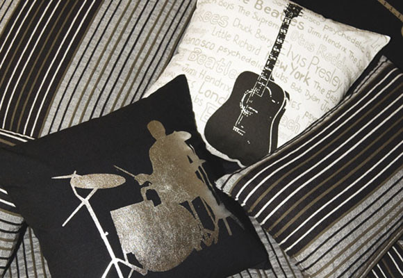 Música, la inspiración de la decoración