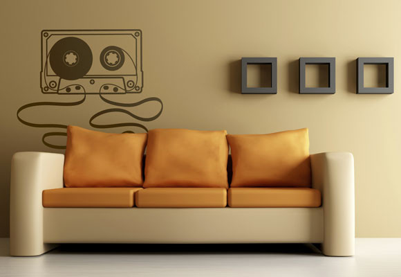 Música, la inspiración de la decoración
