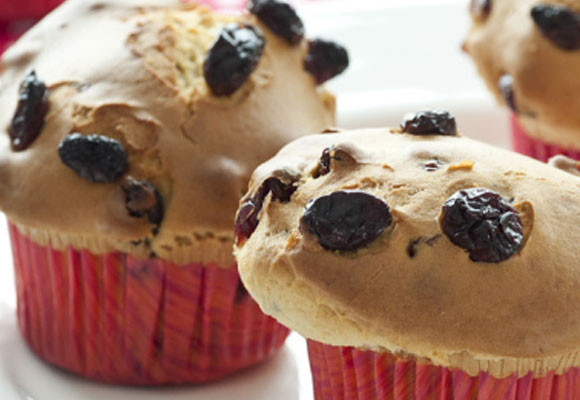 Muffins de arándanos