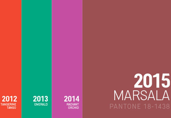 Marsala, el color del 2015 2 Marsala, el color del 2015
