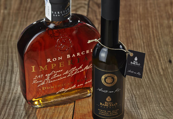 Aceite condimentado con ron