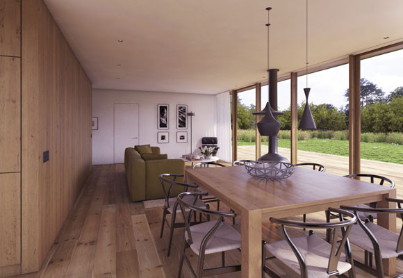 Una vivienda conectada con el exterior 8 Una vivienda conectada con el exterior