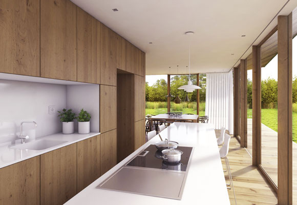 Una vivienda conectada con el exterior 10 Una vivienda conectada con el exterior