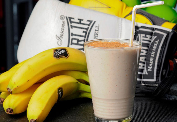 Banana, yogur y avena