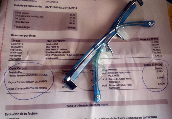 Protégete de los abusos en llamadas de tarificación especial y SMS Premium