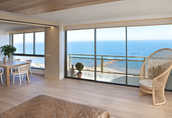 Un apartamento mirando al mar