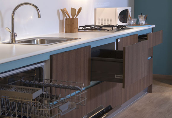 Semi-integración en la cocina