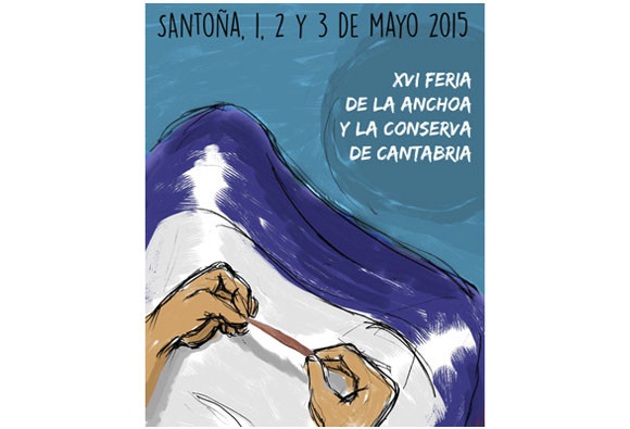 Feria de la anchoa, en Santoña