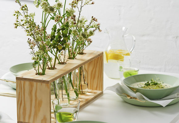 Un centro de mesa de madera 10 Un centro de mesa de madera