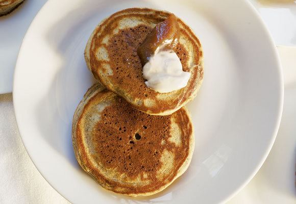 Tortitas sin guten, con pué de avellanas