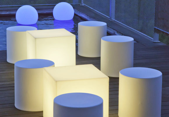 Jardín preparado para tus veladas de verano