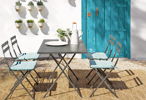 Jardín preparado para tus veladas de verano