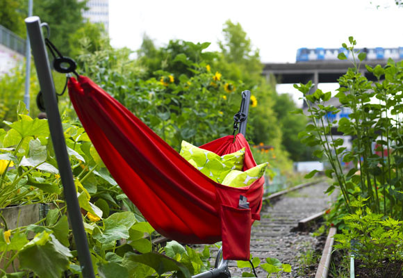 Tumbonas y hamacas plegables