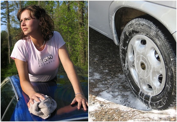 10 errores comunes al lavar el coche en casa