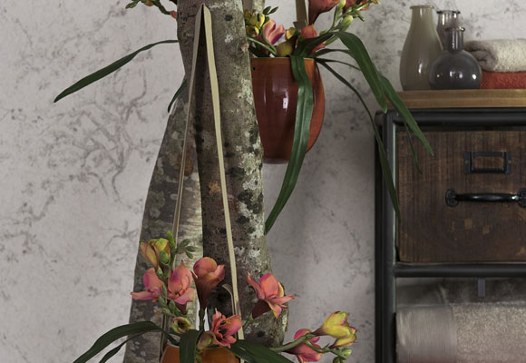 Decora tu casa con troncos naturales