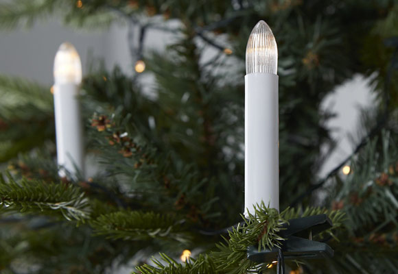 Luces de Navidad en cualquier rincón