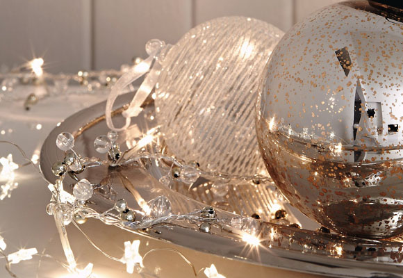 Luces de Navidad en cualquier rincón