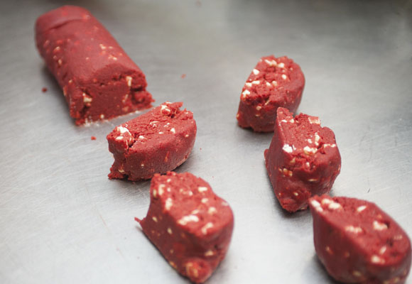 Cookies red velvet para San Valentín