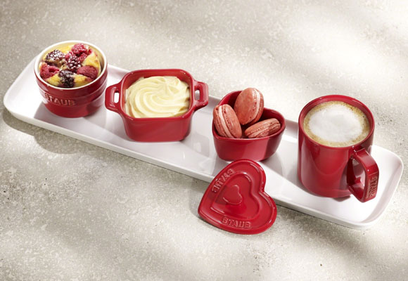 Desayunos de San valentín con mucho corazón