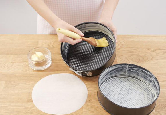 Bizcocho de frutas del bosque