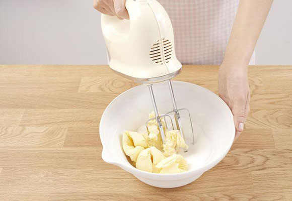 Bizcocho de frutas del bosque