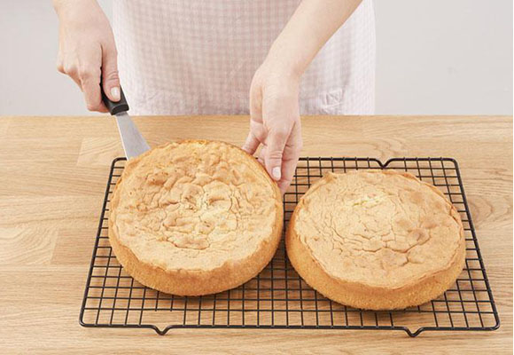 Bizcocho de frutas del bosque