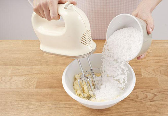 Bizcocho de frutas del bosque