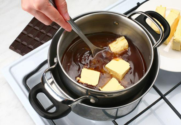 Pastel de chocolate doble 7 Pastel de chocolate doble