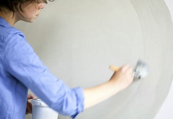 Cómo pintar un círculo que sirva de marco