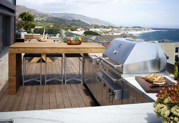 Cocina en el jardín - Soluciones - DecoEstilo.com