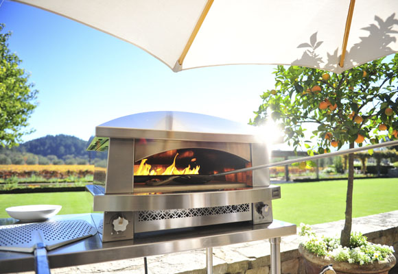 Cocina en el jardín