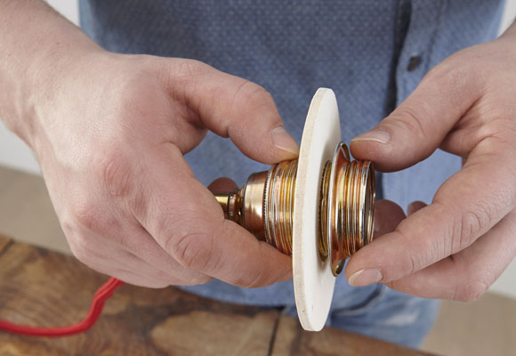 DIY Una lámpara de madera