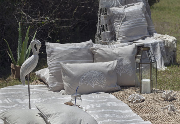 El verano más confortable, rodeados de cojines