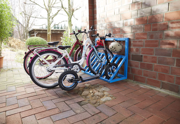 Fabrica un aparcabicis