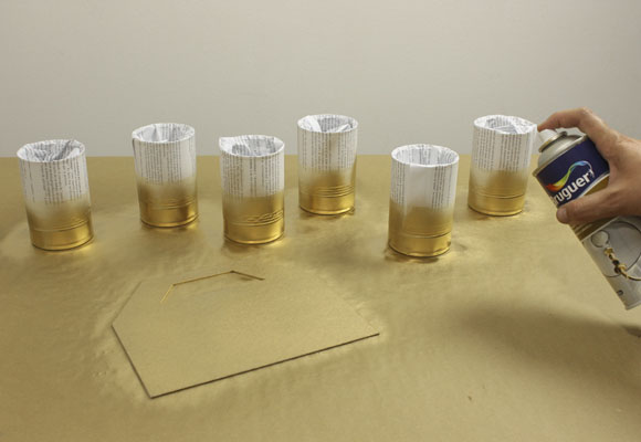 Un organizador DIY para el material escolar