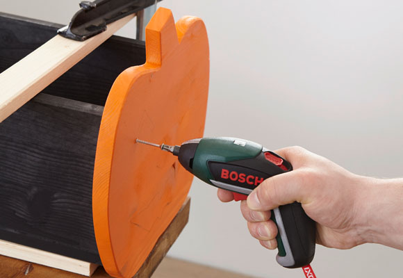 Una original cesta de calabazas