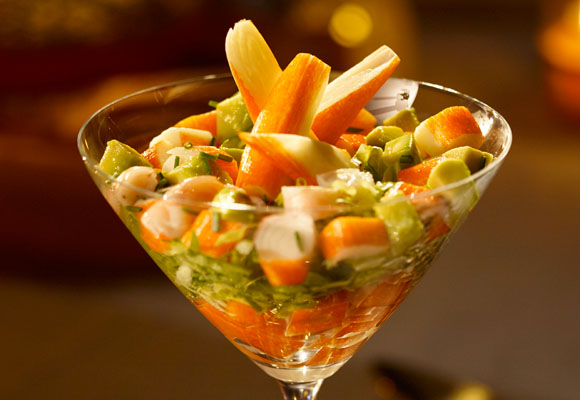 Cóctel de marisco