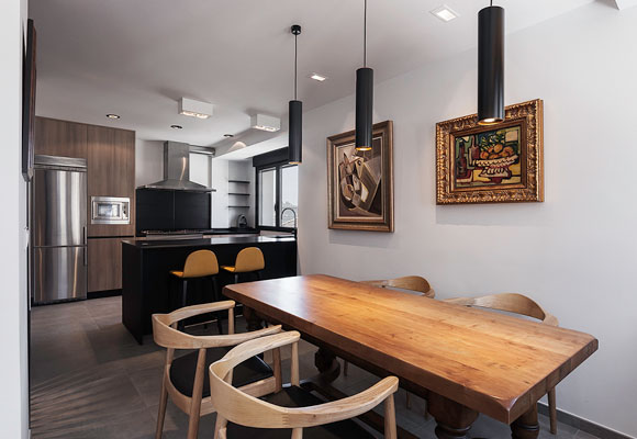 La vivienda de unos coleccionistas de arte