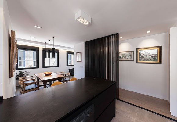 La vivienda de unos coleccionistas de arte