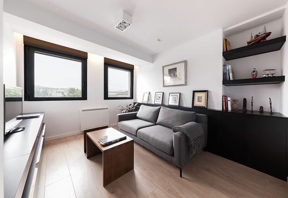 La vivienda de unos coleccionistas de arte