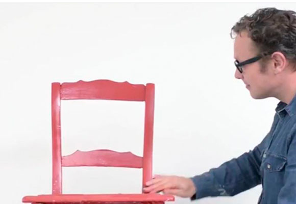 Restaurar una silla con pintura