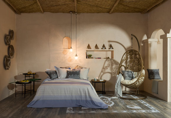 Un columpio en el dormitorio