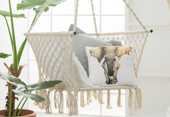 Un columpio en el dormitorio - Soluciones - DecoEstilo.com