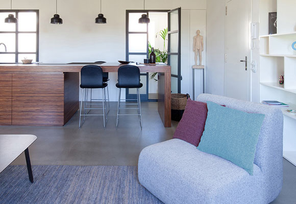 Un apartamento de estilo nórdico en Barcelona