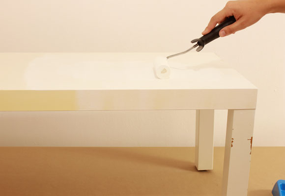 Convierte una mesa en una pizarra para los peques 4 Convierte una mesa en una pizarra para los peques